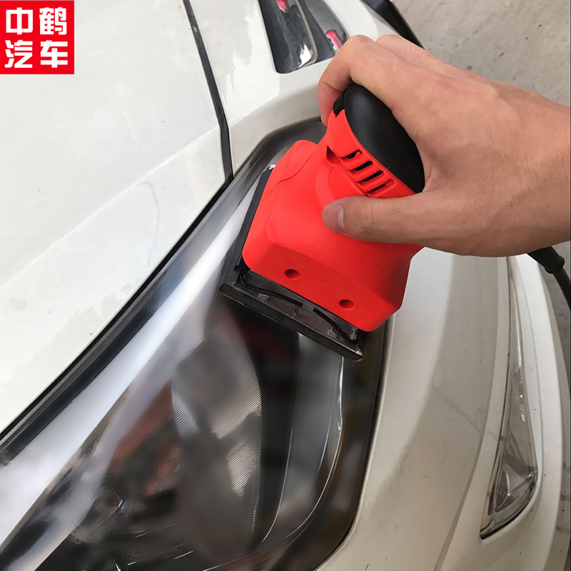 砂纸机砂光机家具油漆木材腻子平板打磨机汽车大灯翻新修复抛光机