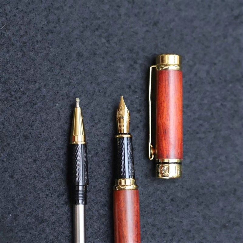 血檀非洲小叶紫檀中号两用钢笔企业公司定制礼品包装商务礼品包装,特色手工艺,其他特色工艺品,淘宝优惠券,粉丝福利购,淘宝优惠卷