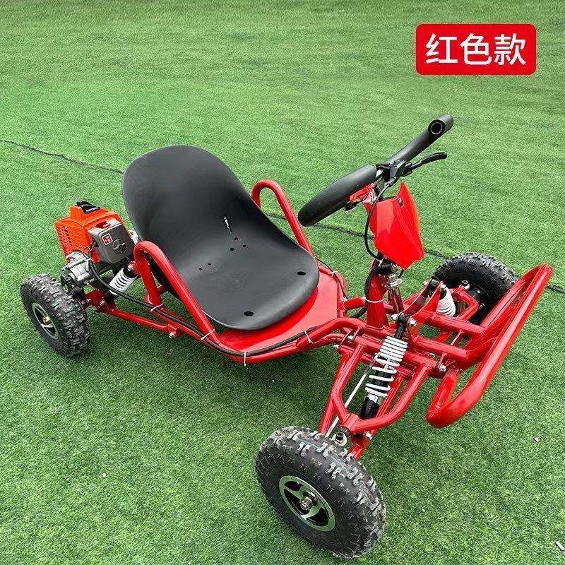 越野卡丁车燃油版儿童游乐场可坐沙滩便携式漂移迷你摩托车跑车