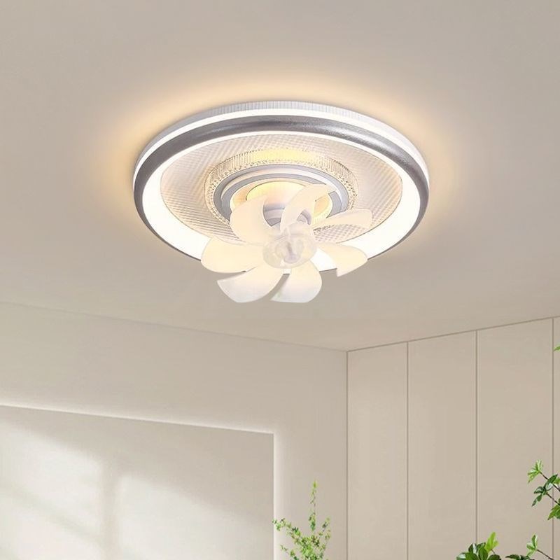 卧室吊扇灯360度摇头饭厅新款吸顶简约客厅儿童房大风力家用风扇