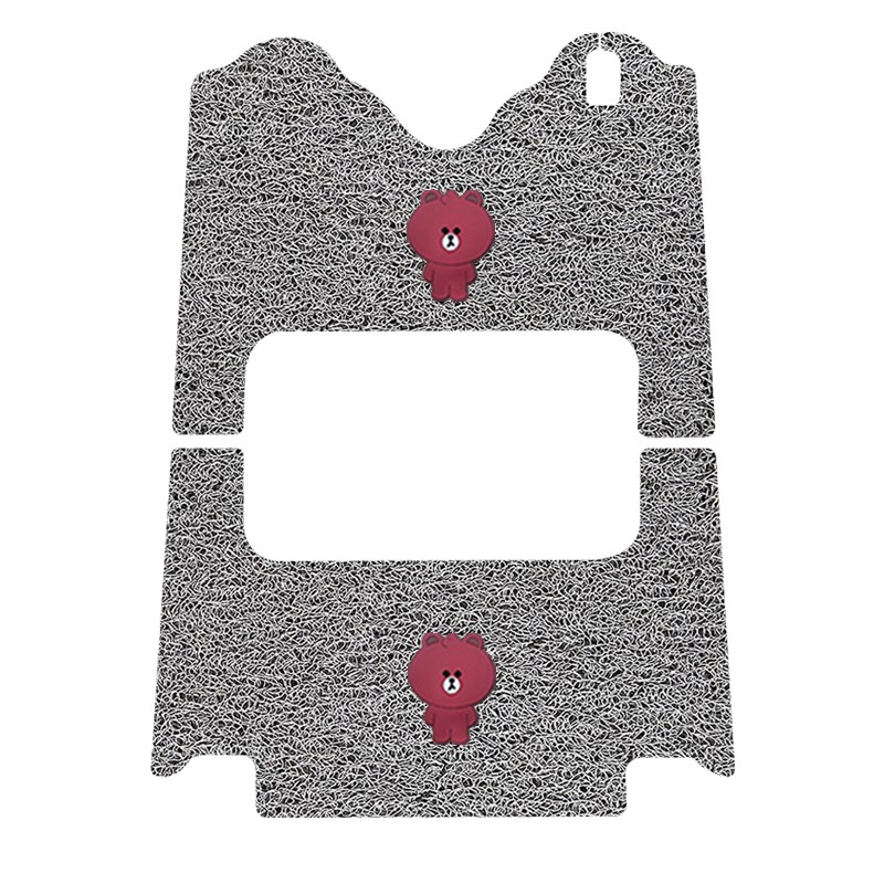 适用新日H60+三轮车脚垫XR800DZK-93脚踏板踩垫免裁踏皮配件地垫