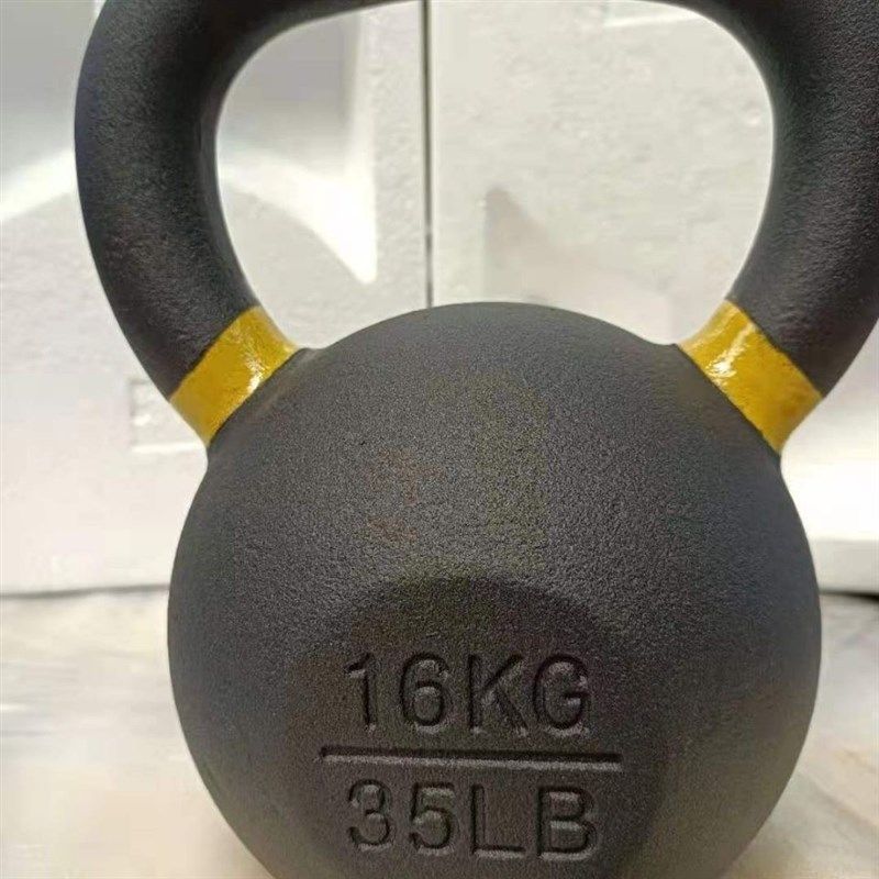 铸铁壶铃清仓处理库存硬式壶铃实心硬式壶铃一体铸造便宜公斤哑铃