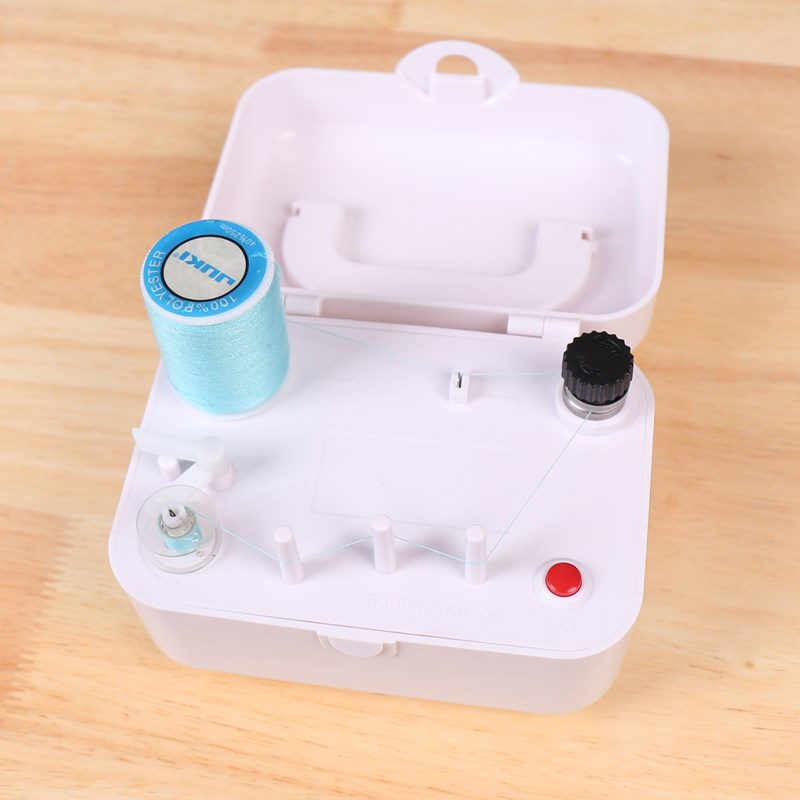 电动绕线器缠绕底线锁芯家用缝纫机缝纫线梭芯绕线器绕小线轴线球