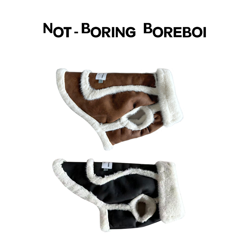 NBB皮毛一体保暖夹克狗狗衣服