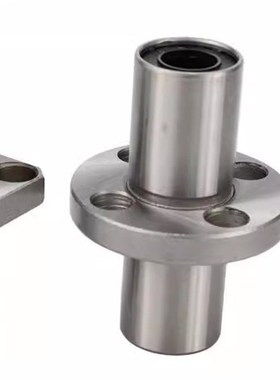 中间切对边法兰直线轴承LMQ21-d6 d10 d12 d16 d20 Sd25 LMQ22镀