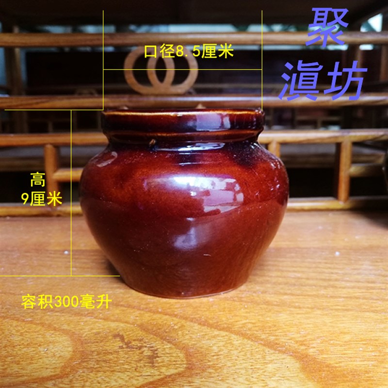 2个包邮土陶罐云南土陶制v品可免费打孔粗陶花盆花瓶家居装饰花器