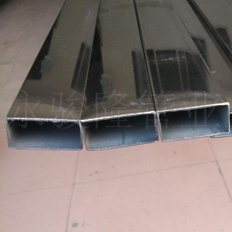 管厂供应201材质不锈钢扁管20*60*0.7mm精炼炉管带生产