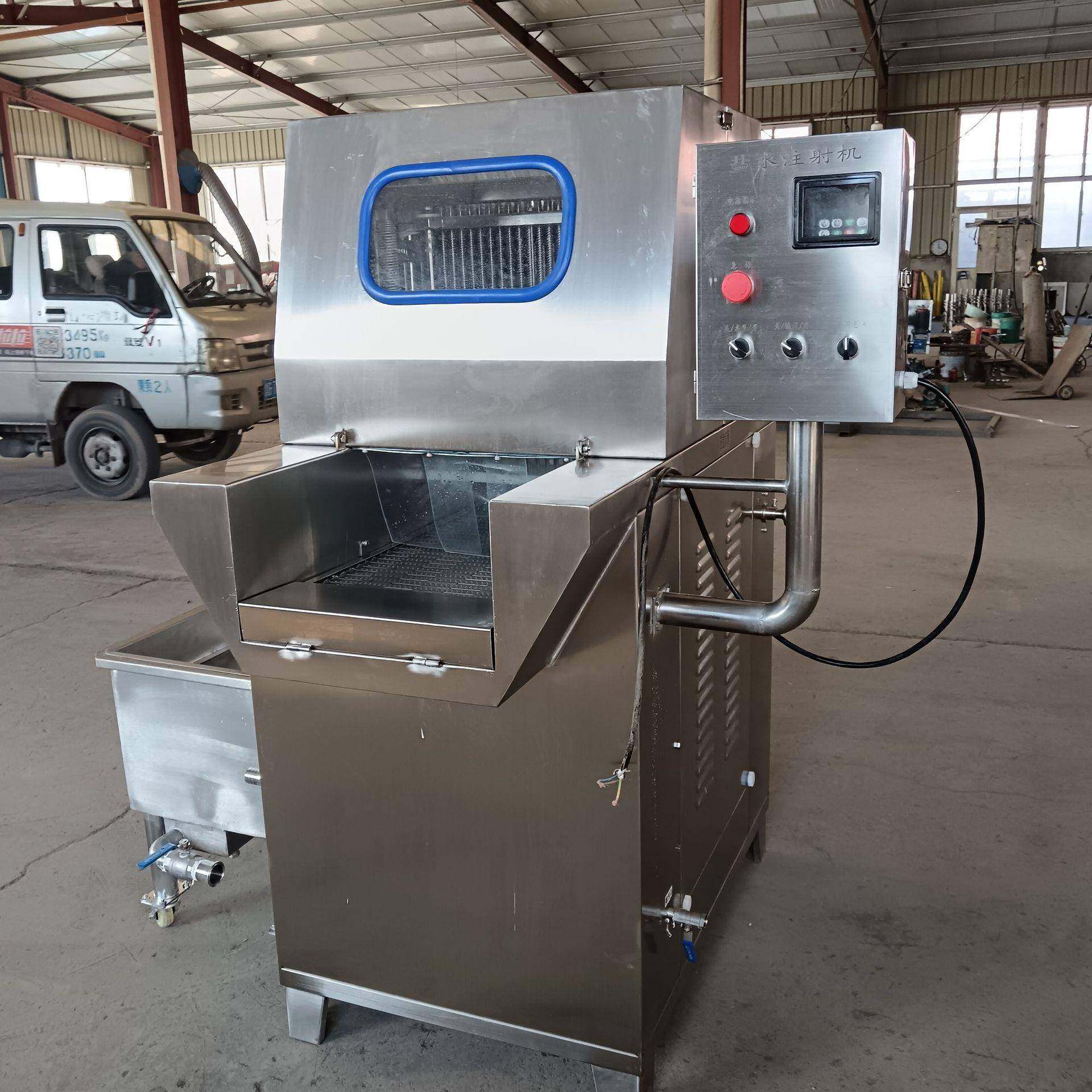 鸡鸭鹅肉盐水注射机变频肉制品盐水入味机牛肉调味料盐水注射机