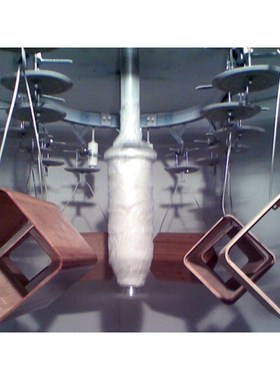 【厂家供应】涂装设备  五金DISK静电自动喷涂机 自动喷漆设备