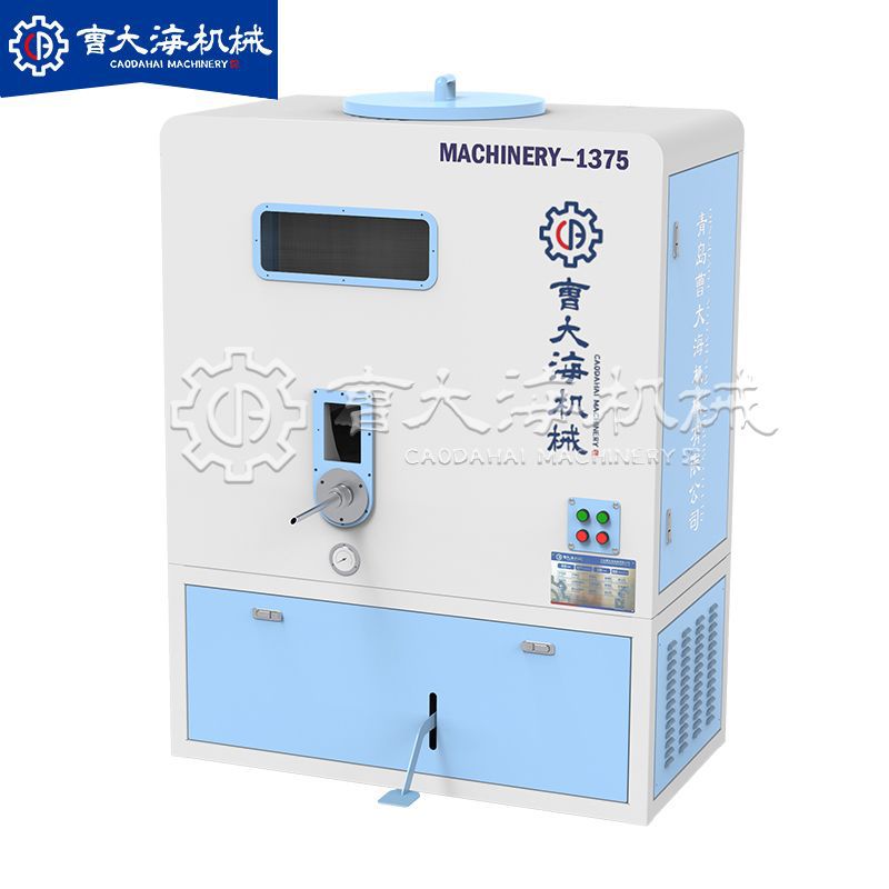 山东充棉机加工毛绒公仔棉填充机双头宠物窝自动上料玩具充棉机