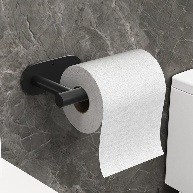 不锈钢卫生间卷纸架纸巾架厕所z墙上收纳免打孔卷纸筒洗手台置物