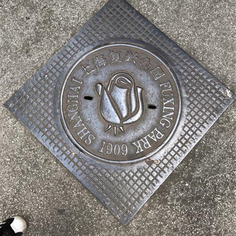 世界城市博物馆建筑物模型艺术井盖缩微K景观金属牌制作金属地雕