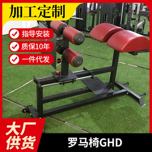 重型腹背训练器 罗马椅 山羊挺身 GHD 俯卧反向抬腿 屈腿臀健身椅