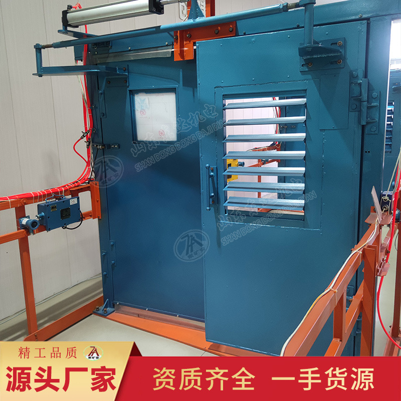 定制矿井自动无压风门 结构合理双向开关自动无压风门