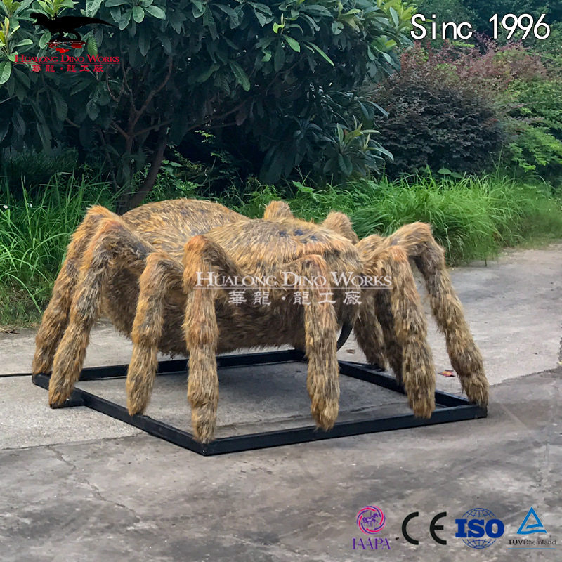 29年仿真产品生产厂家 原始巨型蜘蛛粘毛产品可动可发声
