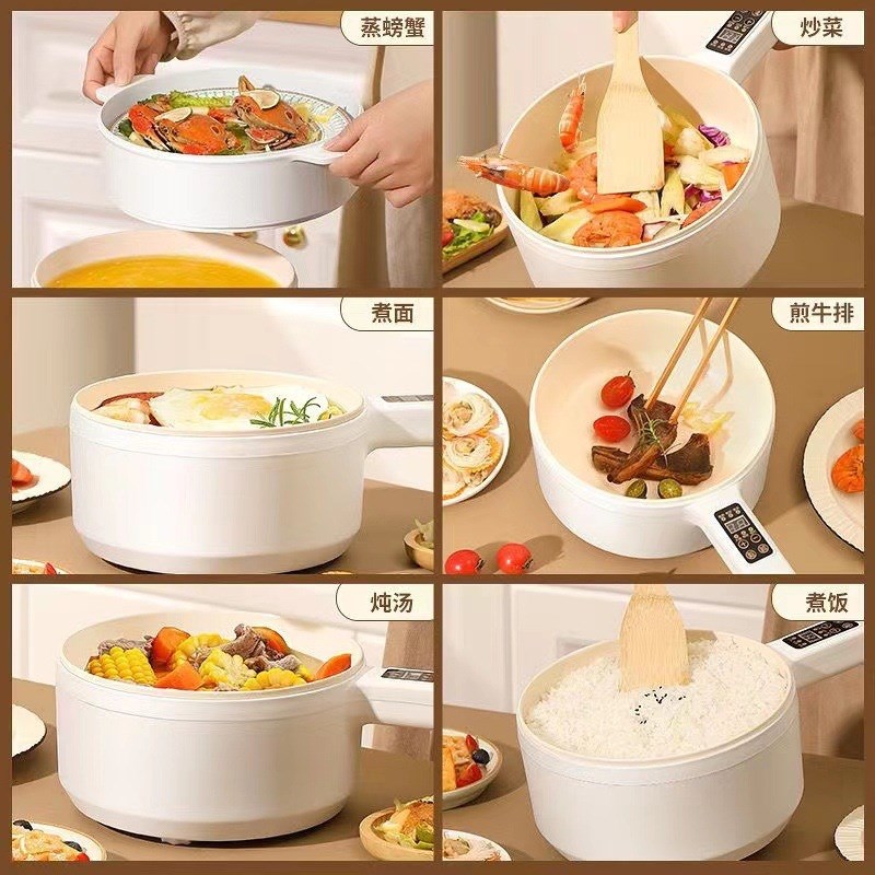 出口110V电煮锅家用小型多功能火锅电蒸锅电饭煲小家电器