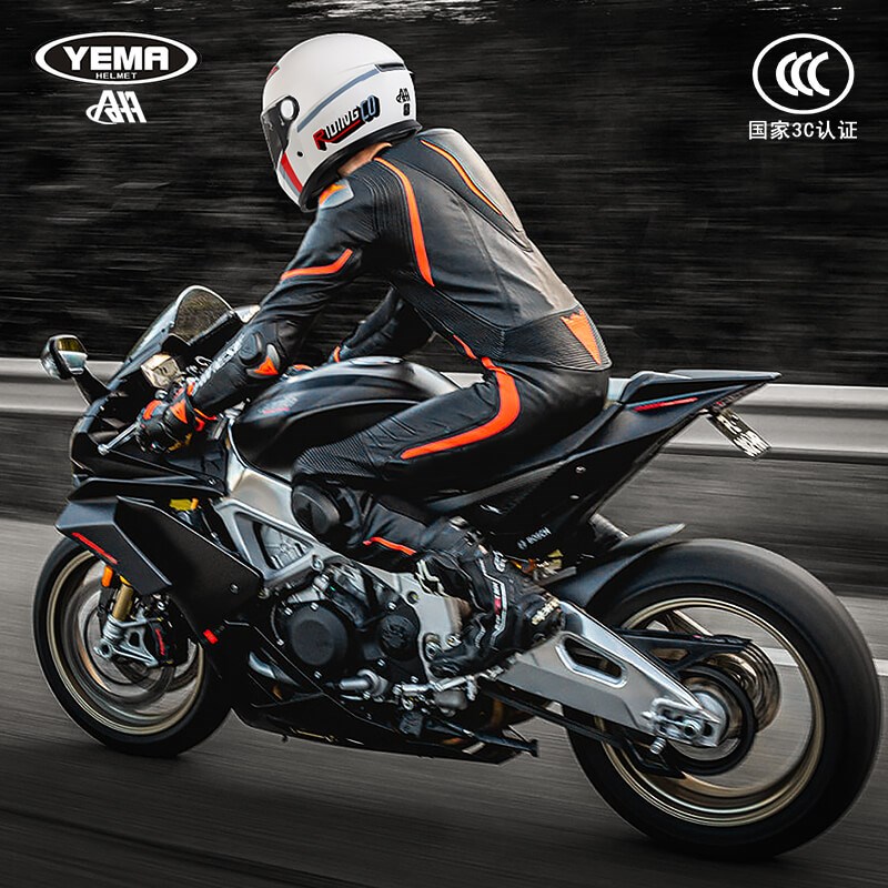 3C认证野马啊哈摩托车头盔男士冬季保暖机车全盔四季通用安全盔女