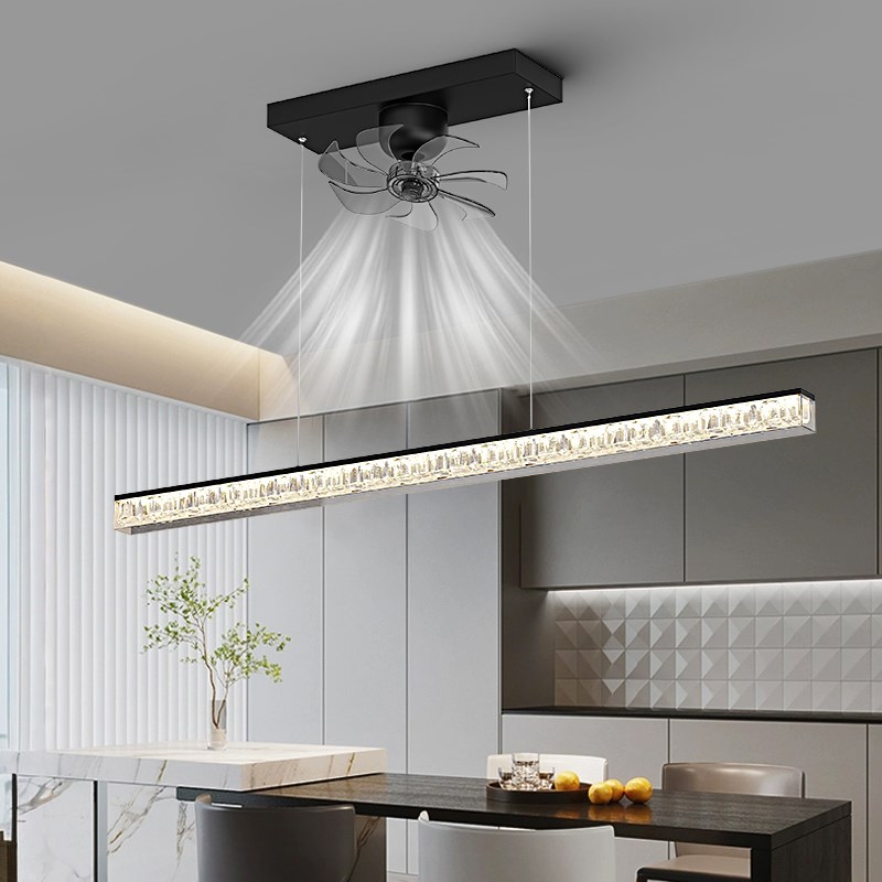 客厅吊灯2025新款吊扇灯吊扇灯卧室灯北欧现代简约卧室灯大厅