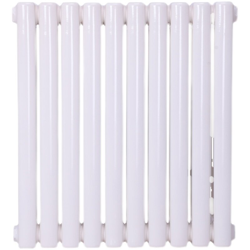 暖气片家用钢制水暖散热片钢二柱壁挂式集中供暖双柱立式工程片彩