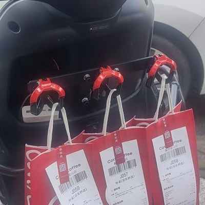 防脱型挂钩外卖骑手挂餐神器雅迪爱玛台铃小刀九号电动车通用型