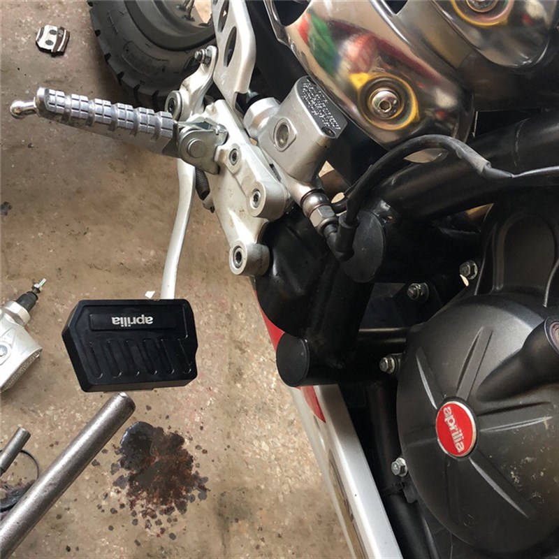 阿普利亚GPR150/125 改装后刹车加大踏板 CR150 后制动防滑垫脚踏