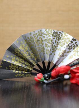 和扇堂日式3寸小扇子*迷你扇子筷子扇*蝙蝠扇*娃扇*10CM撒金3色入