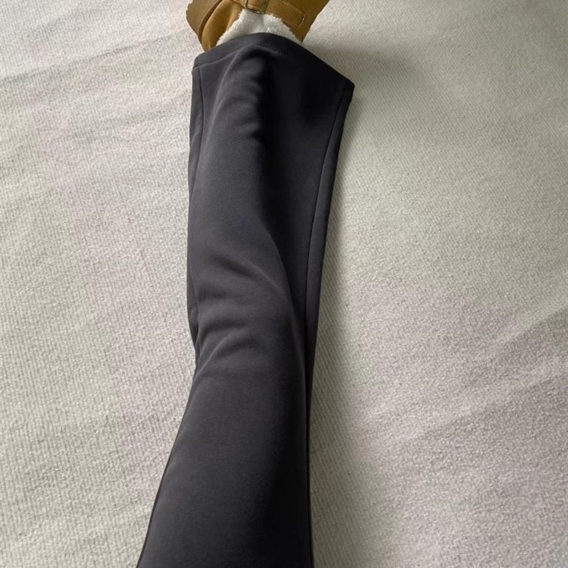 春季新款梨形身材大码休闲微喇裤女运动卫裤遮胯弹力直筒喇叭裤子