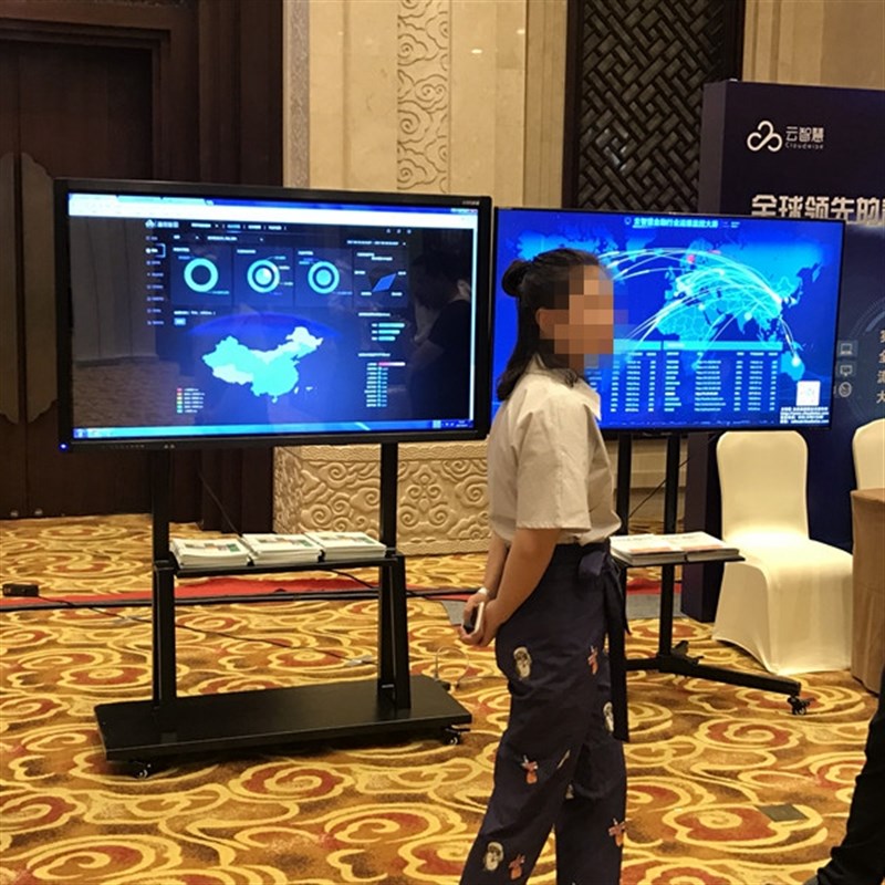 出租4K超高清液晶电视机触摸屏平板展会广告机显示器租赁提词器