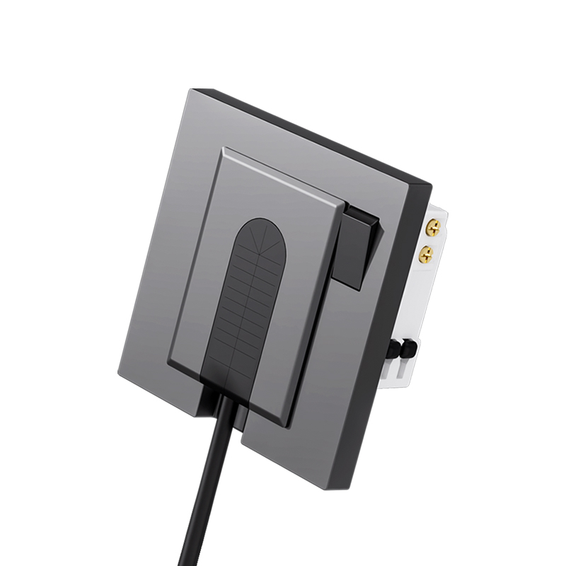 86型嵌入式插座一键断电式五孔插座内嵌隐身插座隐藏插头一开五孔