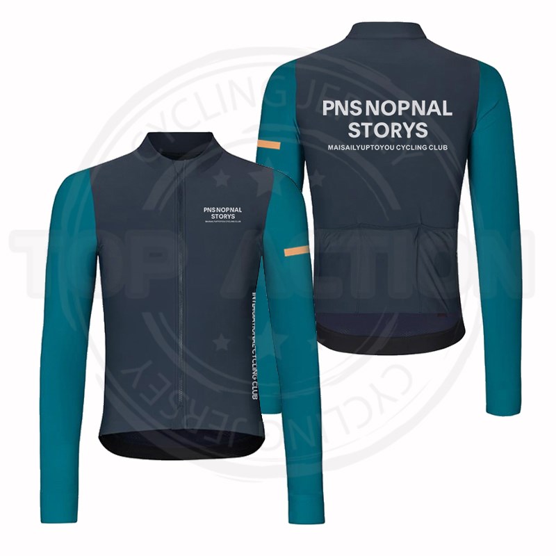 24年新上PNS拼色公路自行车薄款长袖专业户外骑行服