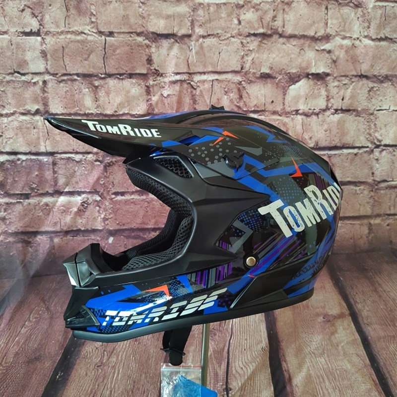 瑕疵处理越野头盔山地自行车头盔卡丁车头盔速降儿童少年沙滩头盔