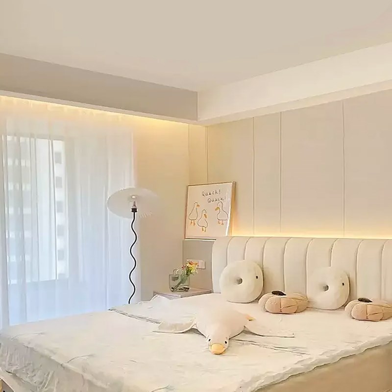 cob超亮灯带220v户外防水led灯带条开关插头自粘家用床头吊顶线形