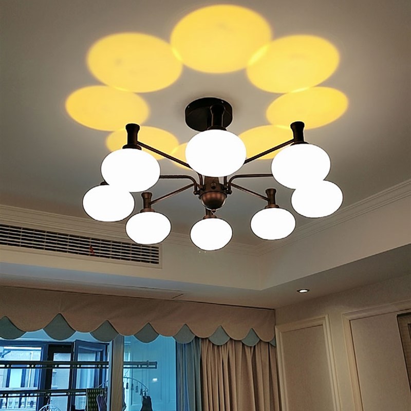 Led灯泡罗口节能超亮螺口暖灯老式筒灯,适用于水晶灯大炮中式吊灯