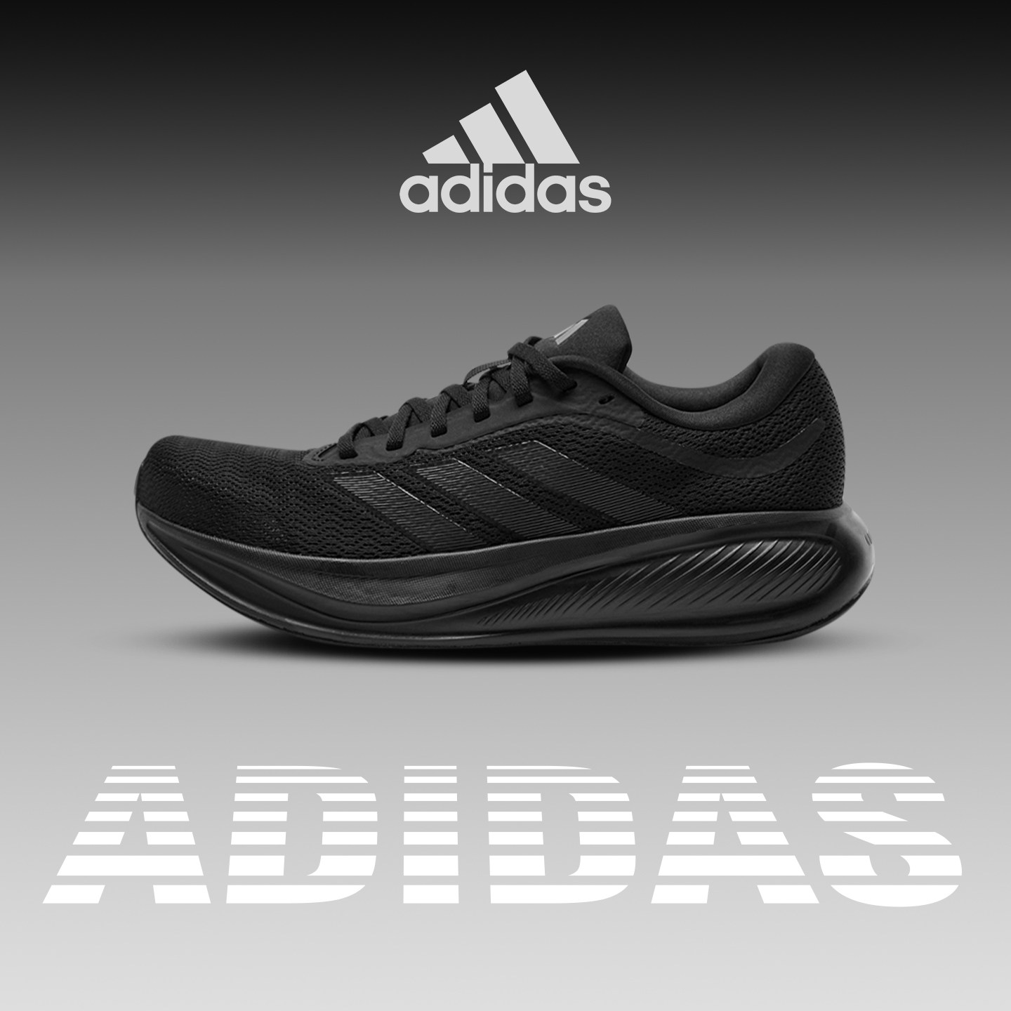 adidas阿迪达斯跑步鞋男鞋2026新款透气网面休闲慢跑运动鞋KJ1737