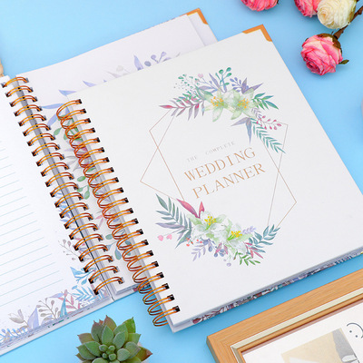 亚马逊婚礼策划师计划本wedding planner新娘结婚线圈婚礼笔记本
