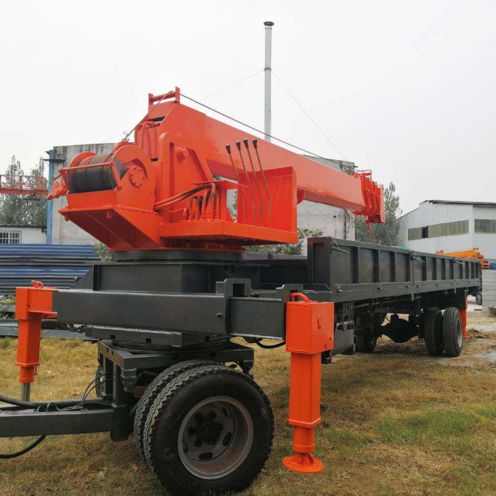 12吨拖拉机吊钢筋运输平板随车吊机拖拉机牵引平板吊车,搬运/仓储/物流设备,其他起重搬运设备,淘宝优惠券,粉丝福利购,淘宝优惠卷