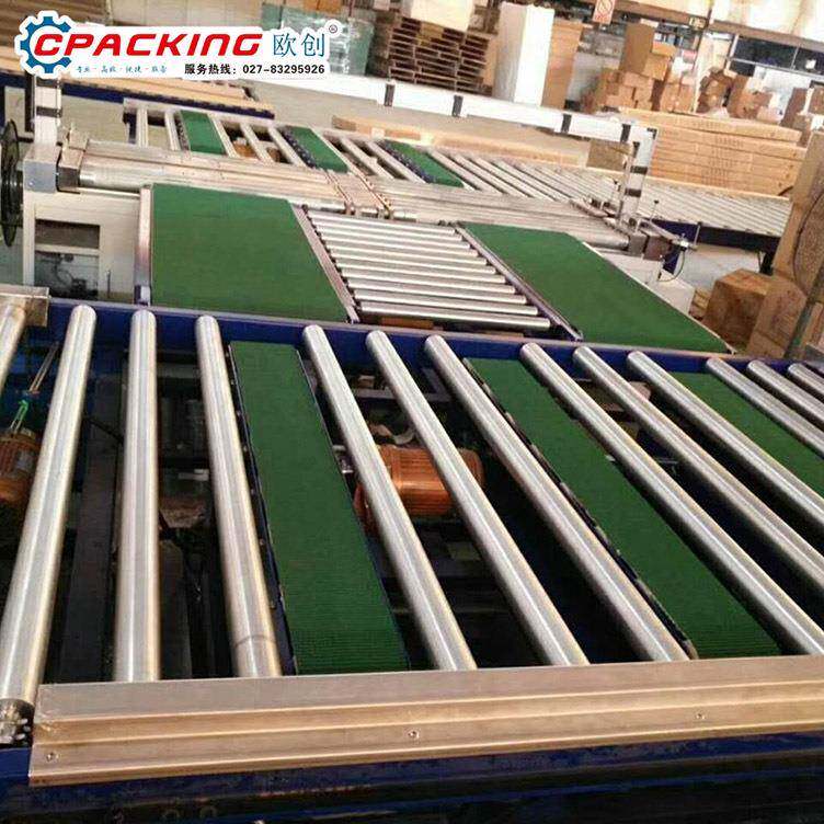 全自动无人化打包机定制医药电子日化化妆品封箱打包一体机厂家