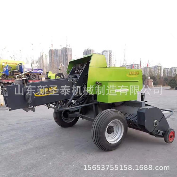 辽宁玉米秸秆双粉碎打捆机多次除尘方捆打捆机