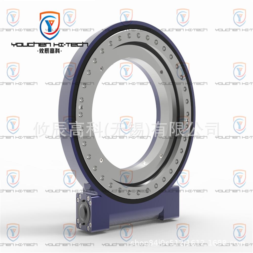 WEA21涡轮蜗杆回转减速机减速器抓钢机回转盘配件厂传动重型设备