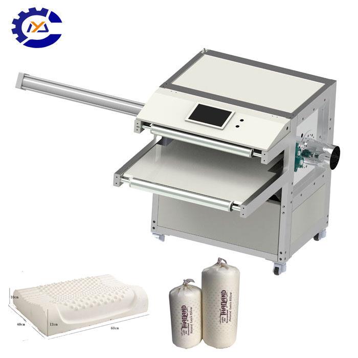 升级乳胶枕头压缩套装机羽绒抱枕宠物垫靠枕CE认证出口欧盟