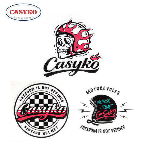 CASYKO复古摩托车贴纸防水个性
