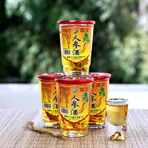 巨力人参酒30度小瓶装100ml