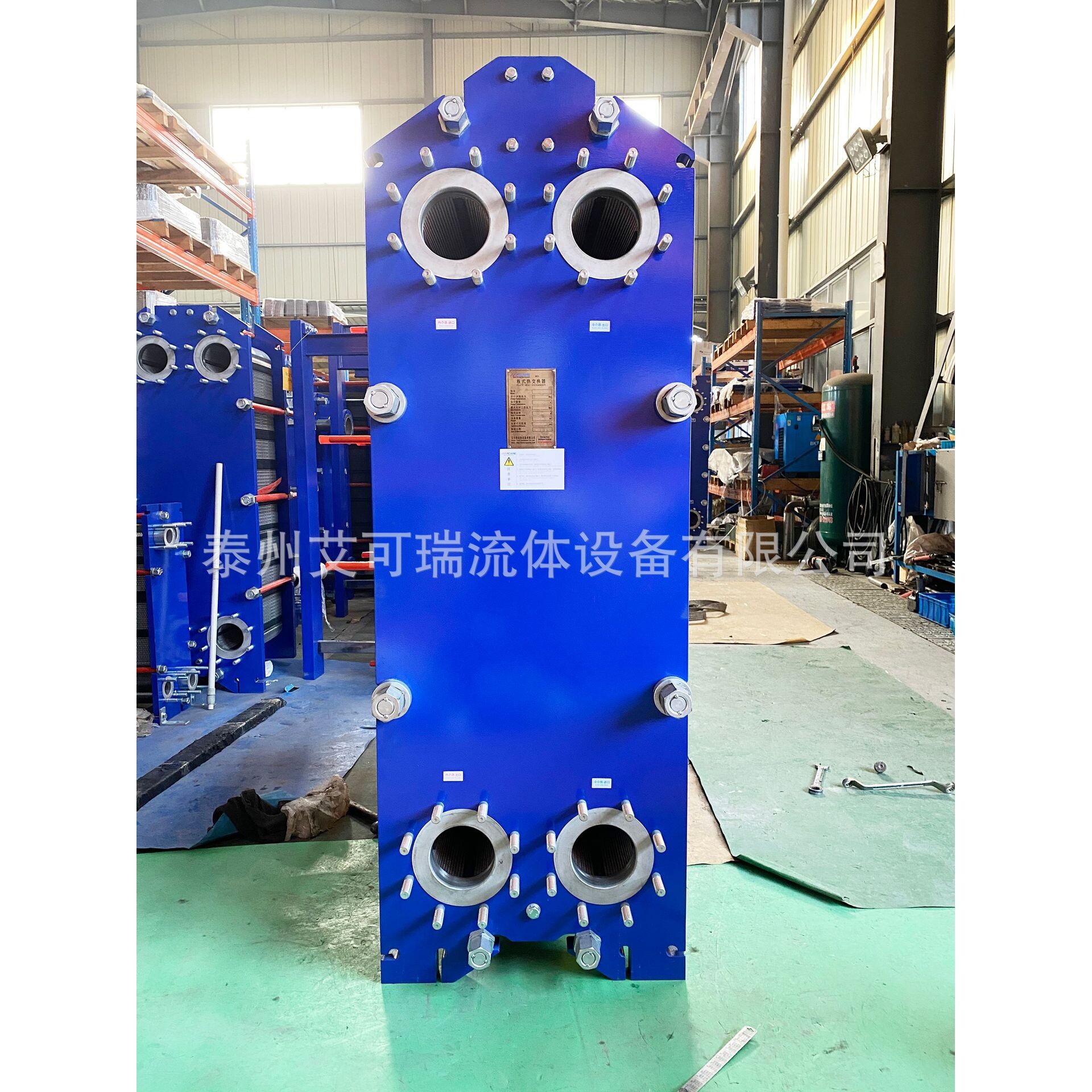艾可瑞 船用主机板式冷却器 低温淡水板式换热器 钛板式热交换器