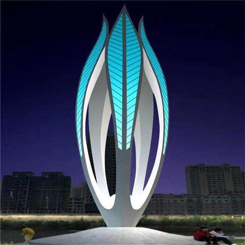 大型景观灯6米不锈钢魔方雕塑小品灯组合造型花瓶花朵景观标志灯,家装灯饰光源,道路灯具/智慧路灯/智慧灯杆,淘宝优惠券,粉丝福利购,淘宝优惠卷