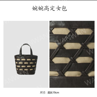 IEIS新款时尚百搭女士单肩手提斜挎包IF250709-咖啡色
