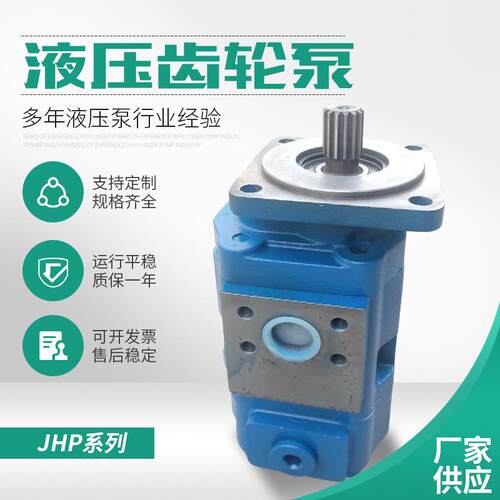 JHP高压齿轮泵 JHP2080/2040液压泵 压路机工作泵