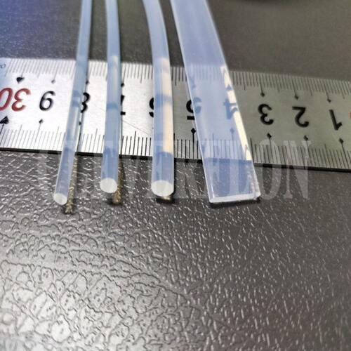 高透明防腐耐高温PFA FEP F46四氟焊条 PTFE F4 FEP棒 板材焊接用