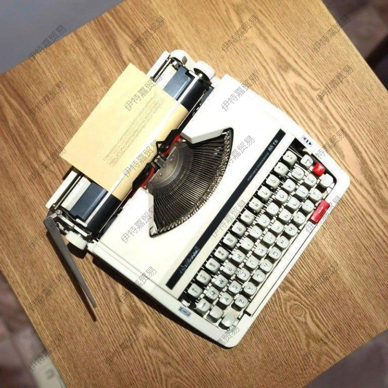清打字打印打印书房火锅机械打J字练习印书覆古印表机
