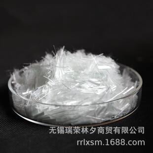 现货江苏无碱玻纤短切丝抗裂纤维丝砂浆混凝土纤维水泥玻璃钢增强