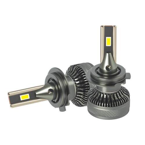 外贸新款双铜管汽车LED 灯泡H1 H7 H11 9012 9005 H4大功率150W